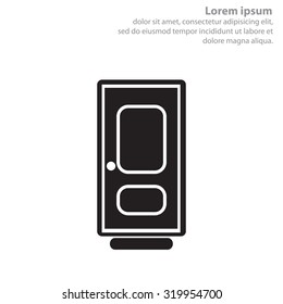 door vector icon
