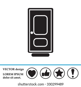 door vector icon