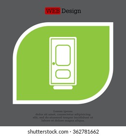 door vector icon