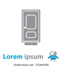 door vector icon