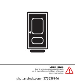 door vector icon