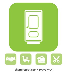 door vector icon
