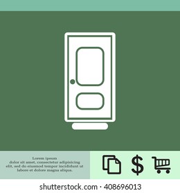 door vector icon