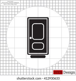 door vector icon