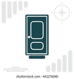 door vector icon