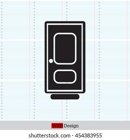 door vector icon