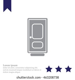 door vector icon