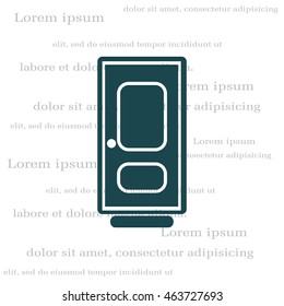 door vector icon