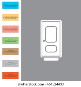 door vector icon