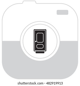 door vector icon