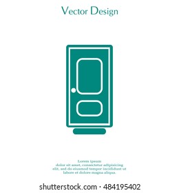 door vector icon