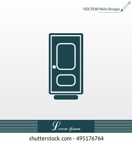 door vector icon