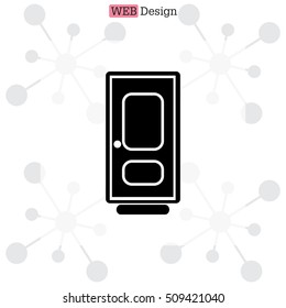 door vector icon