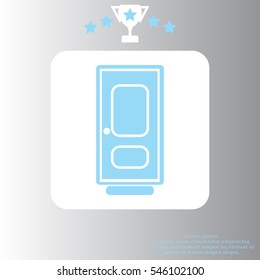 door vector icon
