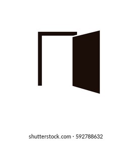 Door vector icon