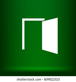 Door vector icon