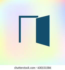 Door vector icon