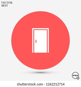 door vector icon eps 10