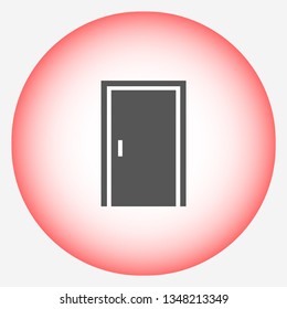 door vector icon eps 10