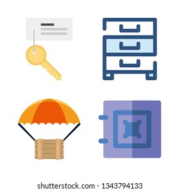 door vector icon set