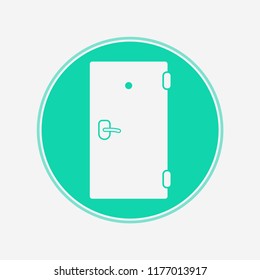 Door vector icon sign symbol