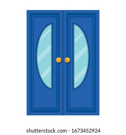 Door Vector Iconcartoon Vector Icon Isolated Stock Vector (Royalty Free ...