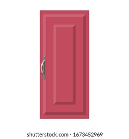Door vector icon.Cartoon vector icon isolated on white background door .