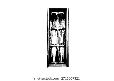 door vector, door illustration vector