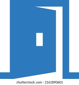 Türen, Vektorgrafik auf transparentem Hintergrund. Hochwertige Symbole. Glyphen Vektorsymbole für Konzept und Grafikdesign.