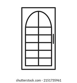 door vector for website symbol icon presentation