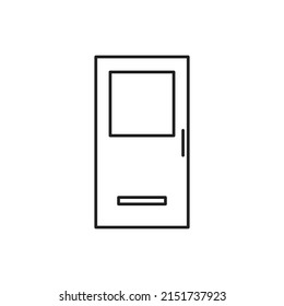 door vector for website symbol icon presentation