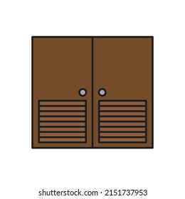 door vector for website symbol icon presentation