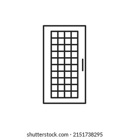 door vector for website symbol icon presentation