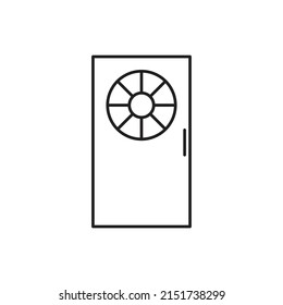 door vector for website symbol icon presentation