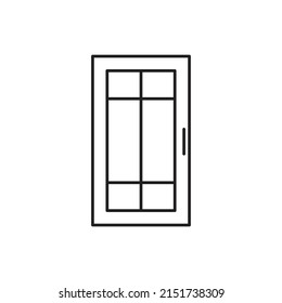 vector de puerta para presentación de iconos de símbolo del sitio web
