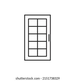 door vector for website symbol icon presentation