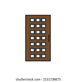 door vector for website symbol icon presentation