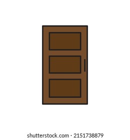 door vector for website symbol icon presentation