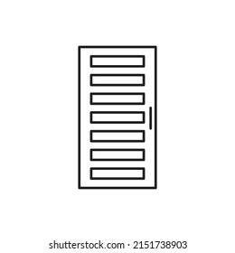 door vector for website symbol icon presentation