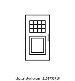 door vector for website symbol icon presentation