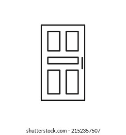 door vector for website symbol icon presentation