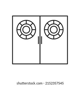 door vector for website symbol icon presentation