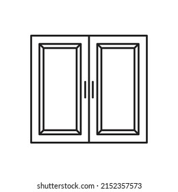 door vector for website symbol icon presentation
