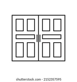 door vector for website symbol icon presentation