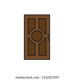 door vector for website symbol icon presentation