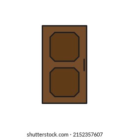 door vector for website symbol icon presentation