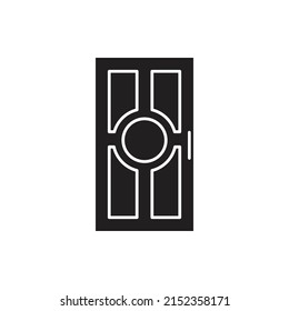 vector de puerta para presentación de iconos de símbolo del sitio web