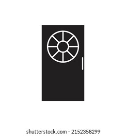 vector de puerta para presentación de iconos de símbolo del sitio web
