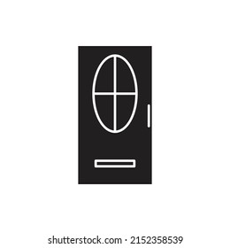 vector de puerta para presentación de iconos de símbolo del sitio web