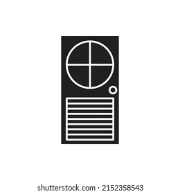 door vector for website symbol icon presentation